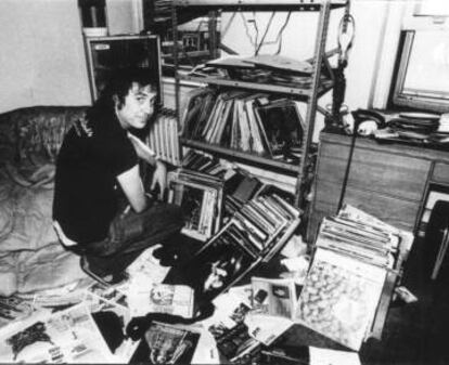 El crítico musical Lester Bangs.