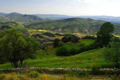 Vista panorámica del valle de La Fueva.