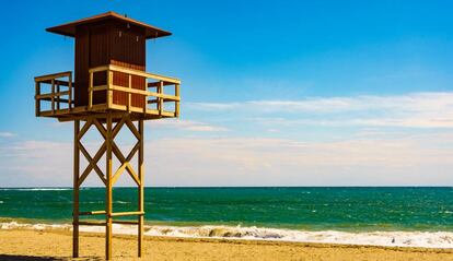 Quitapellejos beach in Almería. 