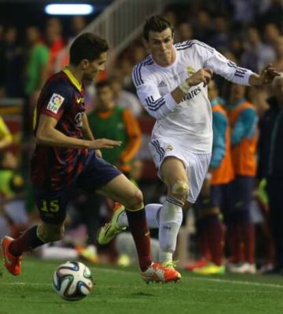 Bale en la final de Copa de 2014.