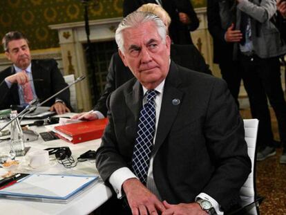 El secretario de Estado Rex Tillerson.