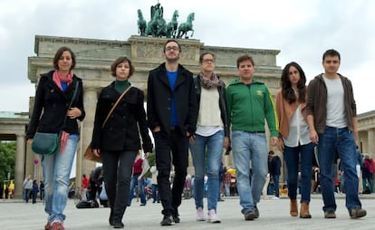 Algunos españoles que han decidido probar suerte en Alemania.