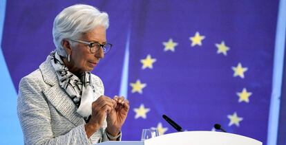 Christine Lagarde, presidenta del BCE