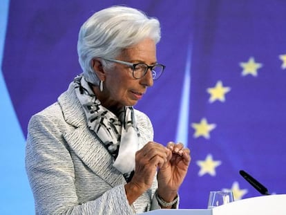 Christine Lagarde, presidenta del BCE