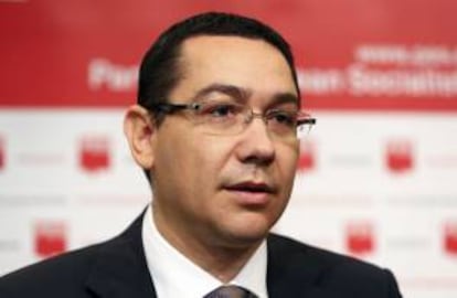 El primer ministro rumano, Victor Ponta. EFE/Archivo