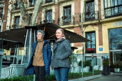 María del Mar Jiménez y Sniazhana Muryienka, dos camareras de hoteles decepcionadas con la reforma laboral.