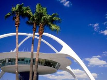 LAX Theme Building, en el aeropuerto internacional de Los Ángeles.