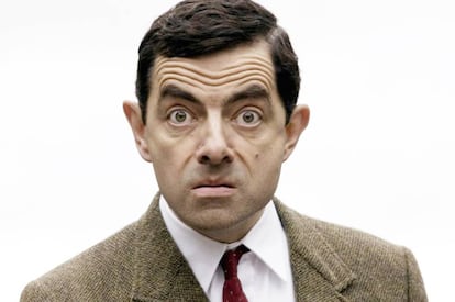 A Mr. Bean, como a cualquier inglés, se le atragantan palabras como "sonrojado" o "jamón".