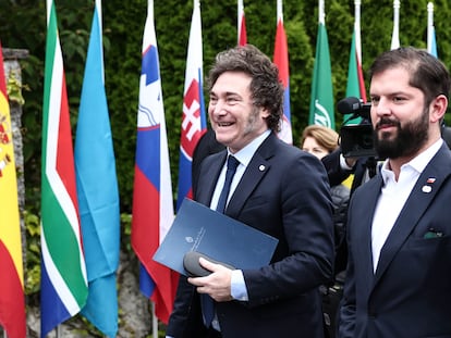 Gabriel Boric y Javier Milei Relaciones diplomáticas