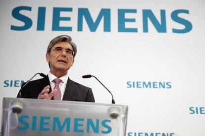 Joe Kaeser, presidente de Siemens, explica la nueva estrategia del grupo
