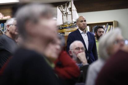 El senador demócrata de Nueva Jersey Cory Booker.