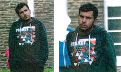 Foto hecha pública por la policía de Sajonia de Jaber Albakr.