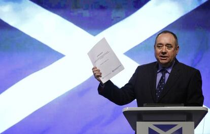 El primer ministro escoc&eacute;s, Alex Salmond.