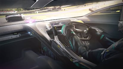 Interior del nuevo Vision GT de Jaguar.