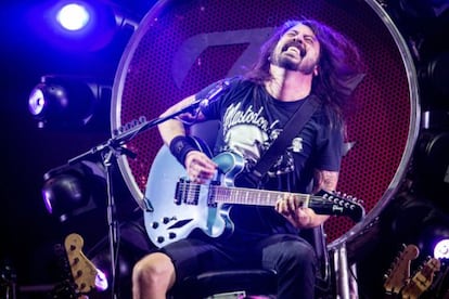 Dave Grohl, vocalista do Foo Fighters