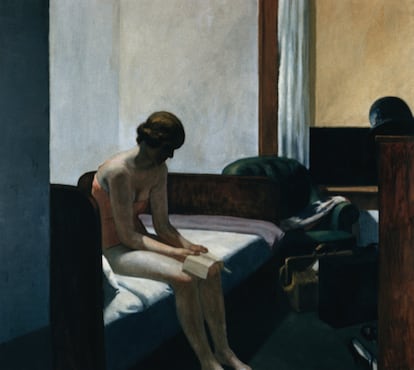 Edward Hopper habitación de hotel