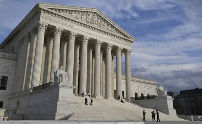 A sede da Suprema Corte dos Estados Unidos.