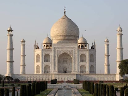 El Taj Mahal, fotografiado el pasado marzo.