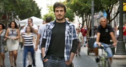 José Luis Aparicio, uno de los portavoces de Podemos en Valencia.