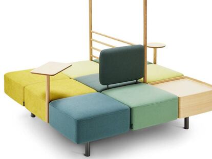 El mueble Konnekt, de la empresa sueca Swedese.