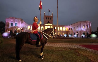 Palacio de Gobierno en Asunci&oacute;n (Paraguay). 