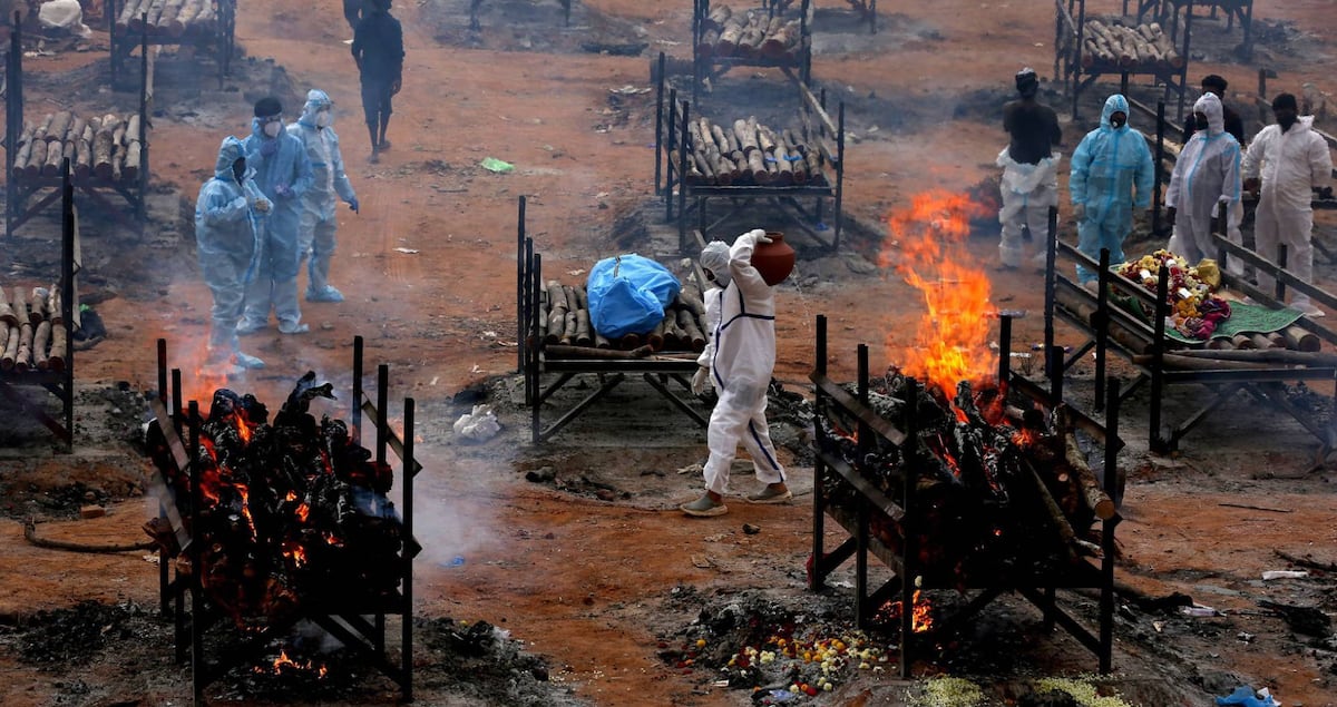 India supera los 20 millones de contagios de la covid | Fotos ...