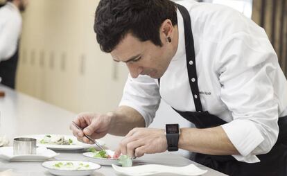 El cocinero Eneko Atxa.