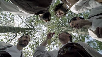 Fotograma del documental 'Campo a través'.