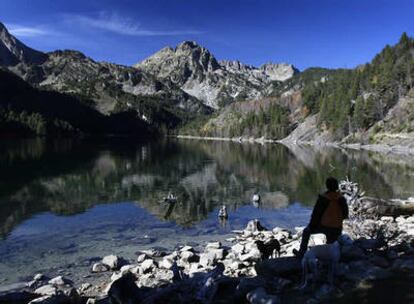 Panorámica del Sant Maurici, en el parque nacional de Aigüestortes, Lleida