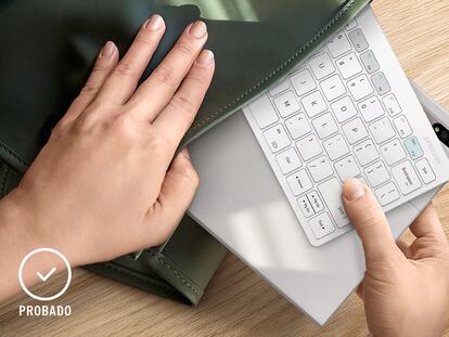Estos teclados para 'tablets' tienen un presupuesto medio-bajo y pertenecen a marcas como Logitech o Samsung.