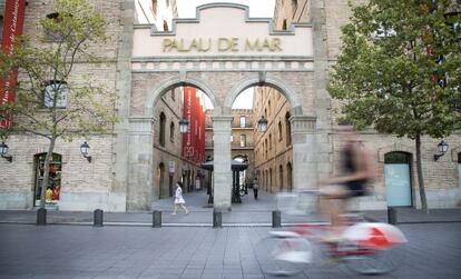 Vista del Palau de Mar, sede del Museo de Historia de Cataluña.