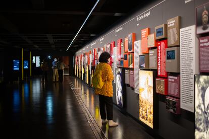 El Museo de la Lengua Portuguesa reabre en São Paulo después de seis años.