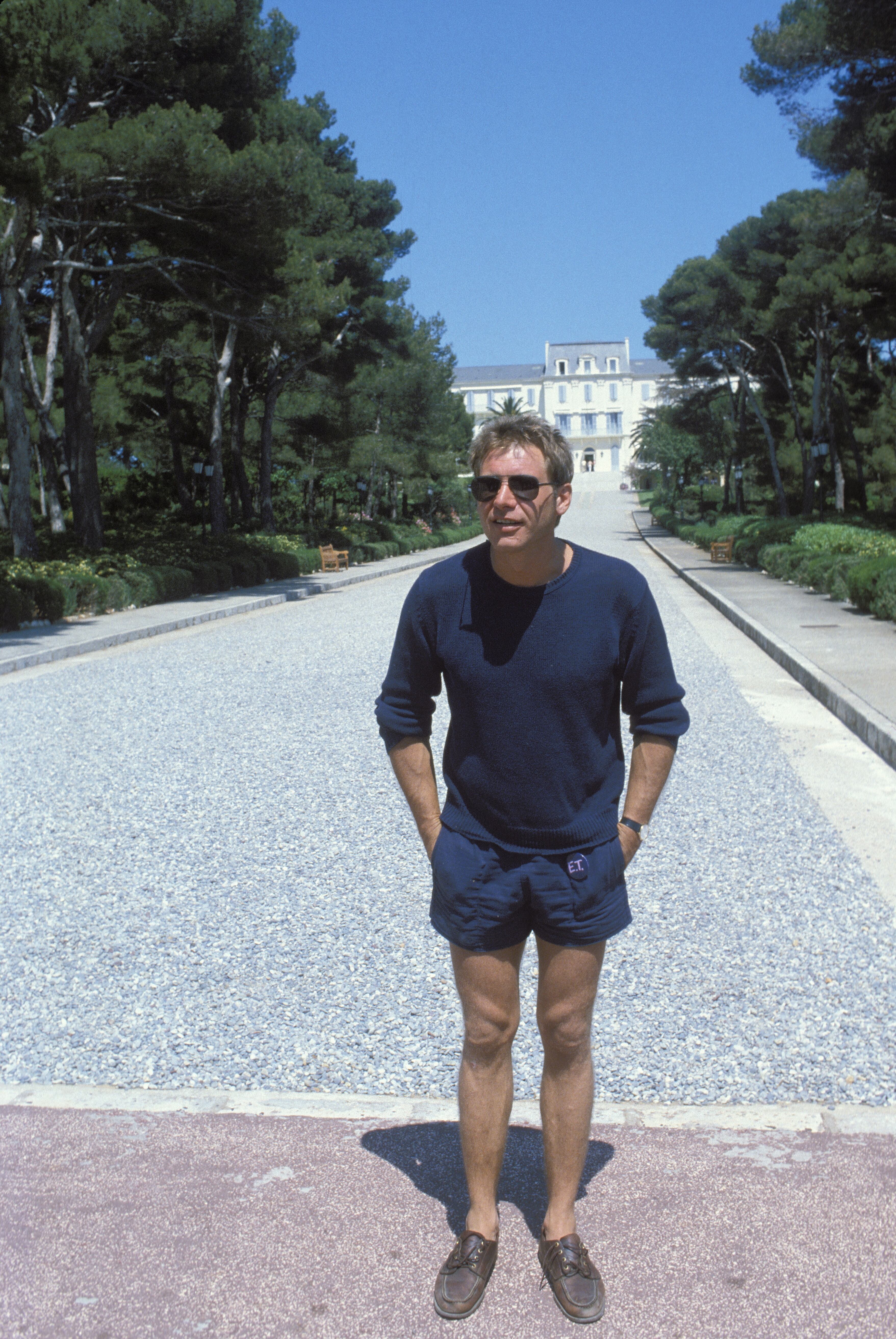 Harrison Ford en Cannes en 1982.
