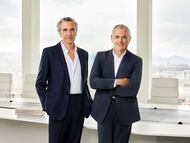 El nuevo consejero delegado de Puig, José Manuel Albesa (izquierda), junto con el presidente ejecutivo, Marc Puig, en una imagen de la compañía.