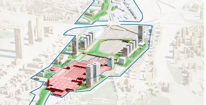 Gráfico con las novedades del plan Madrid Puerta Norte.