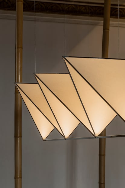 Detalle de una de las piezas de la colección 'Cygnet' de Michael Anastassiades.