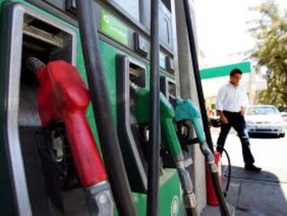 Surtidor de gasolina. EFE/Archivo