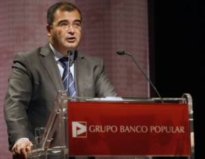 El presidente del Banco Popular, Angel Ron. EFE/Archivo