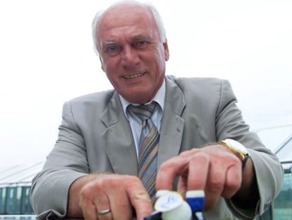 Udo Lattek, en una imagen de archivo de 2003.