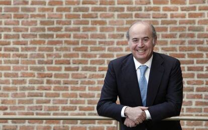 Santiago Aguirre, en la sede de Aguirre Newman en el centro de Madrid.