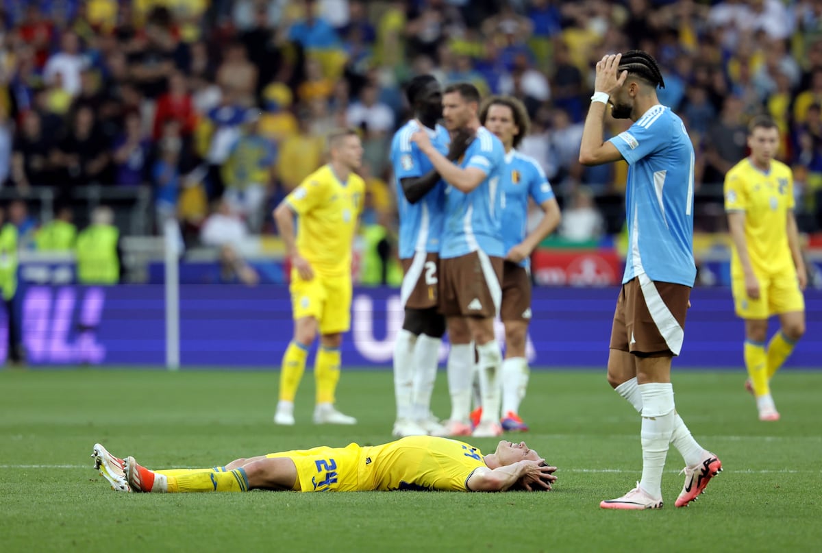 A poor draw qualifies Belgium and eliminates Ukraine with the same points as the first team