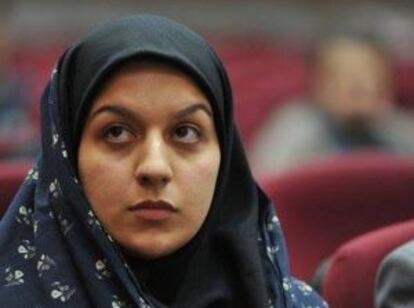 Reyhaneh Jabbari, en una imagen sin fecha durante su juicio en Teherán.