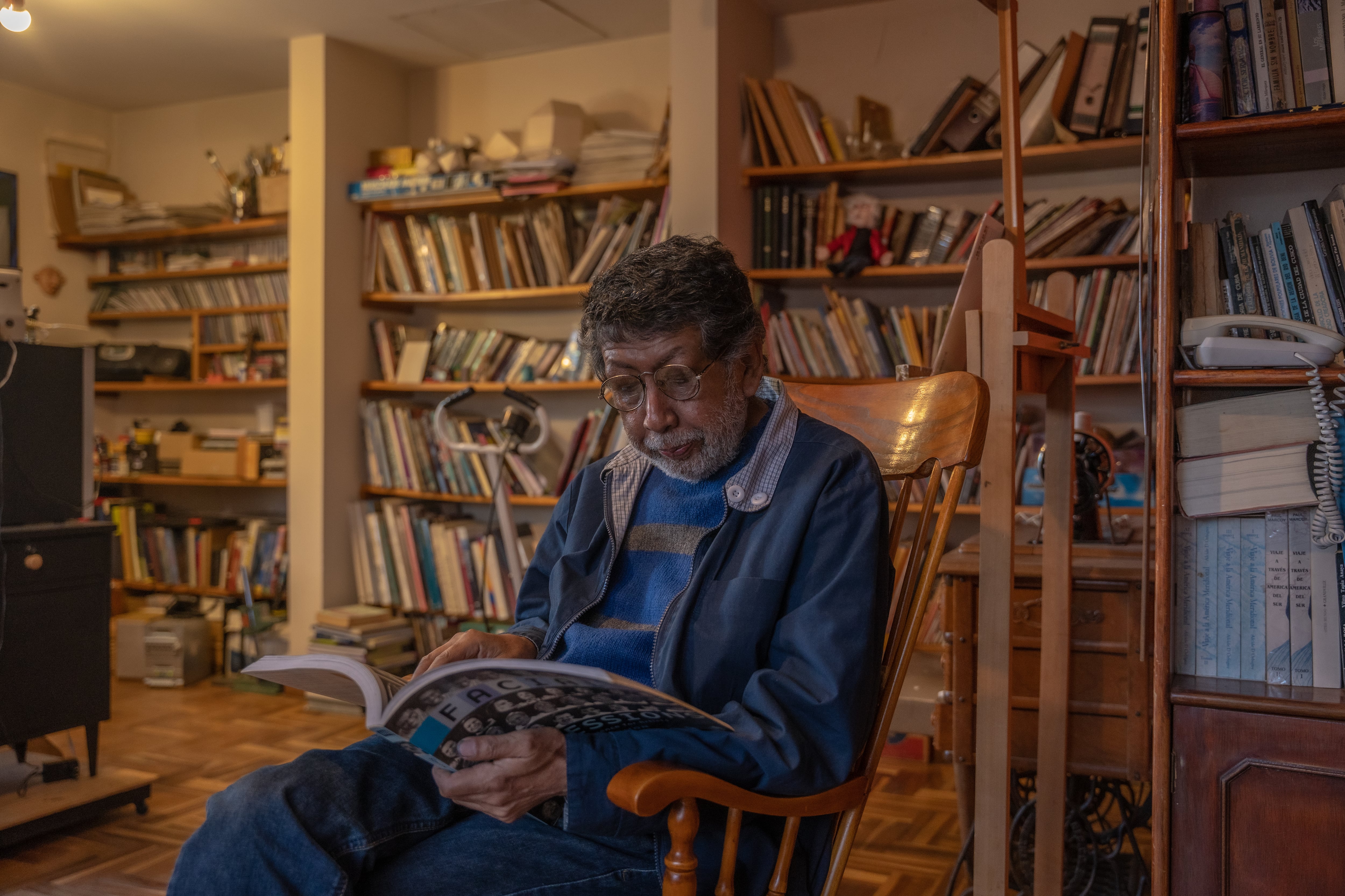 El dibujante y caricaturista Alejandro Salazar.