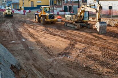 Las principales obras han parado en Andalucía.