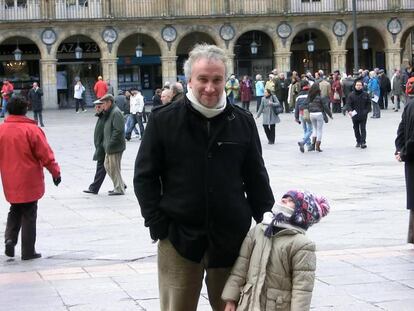 Fernando Blanco e sua filha Nadia.