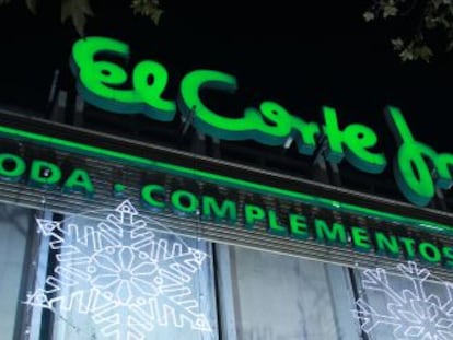 Establecimiento del El Corte Inglés en Madrid.