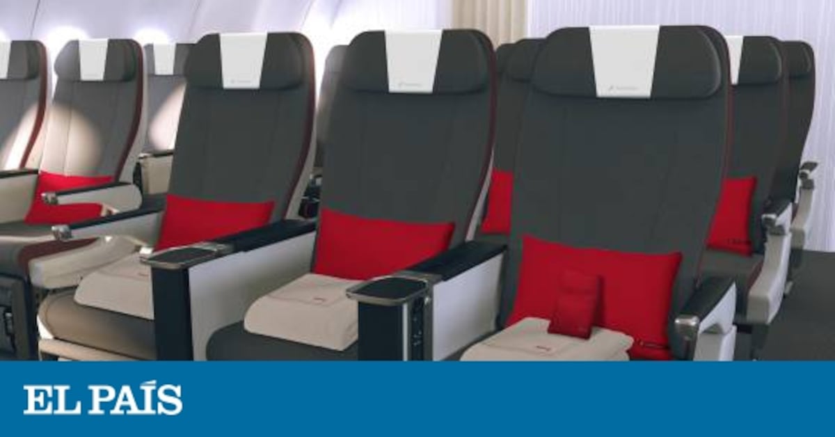 Mapa asientos iberia turista | Oldtravelbag.com