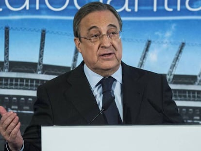 Florentino Pérez, presidente del Real Madrid