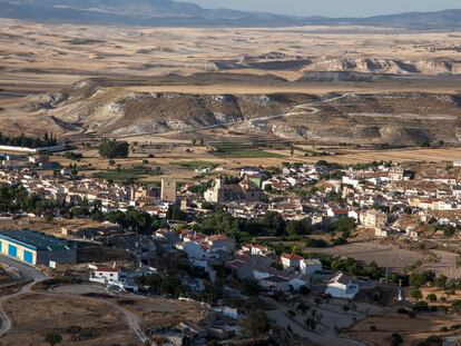 Municipio de Orce, en Granada, que sufre un descenso de su población.