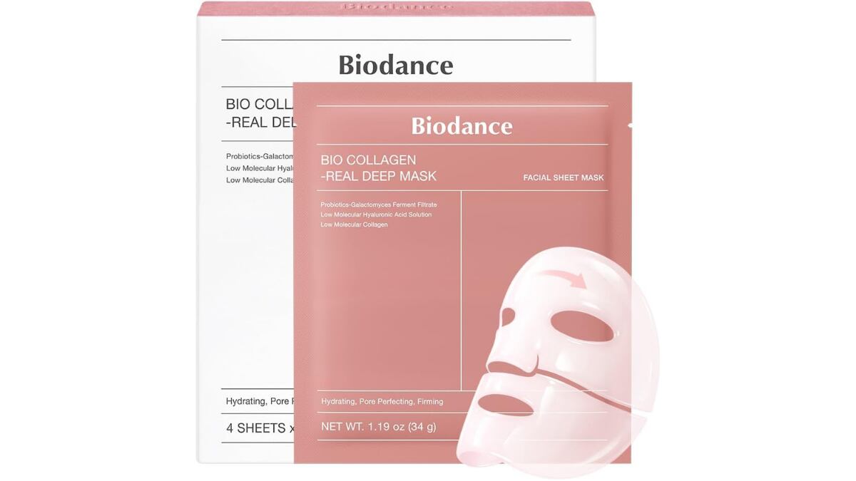 Mascarillas faciales de Biodance.
